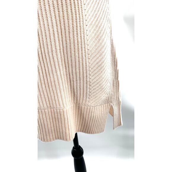 Vince Sleeveless Turtleneck Sweater S White Cream Wool Cashmere Capsule Knit - Picture 6 of 9